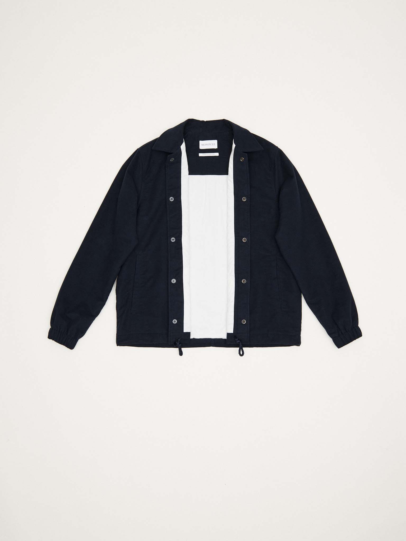 Moleskin coach jacket - navy - Jackets | Blazers - Shop - Monocle